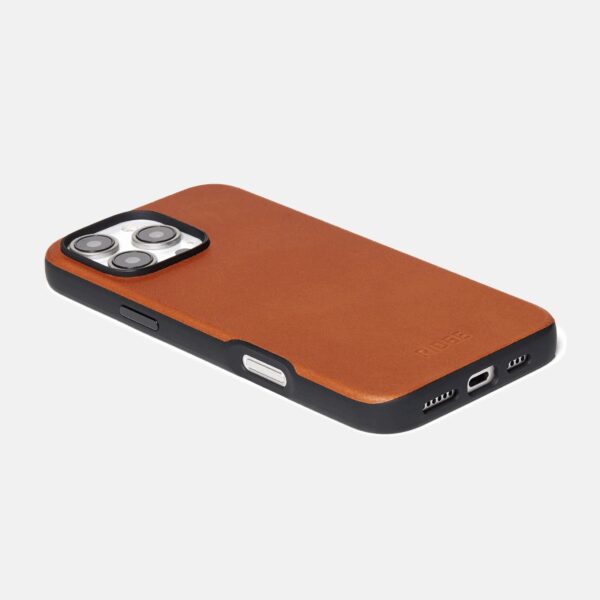 Iphone 16 Pro Max Tobacco Brown Leather Case Only - Image 2
