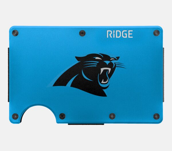 Ridge Wallet Carolina Panthers Single Only