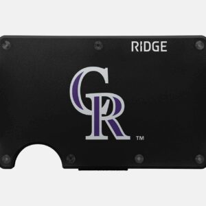 Ridge Wallet Colorado Rockies Single Only