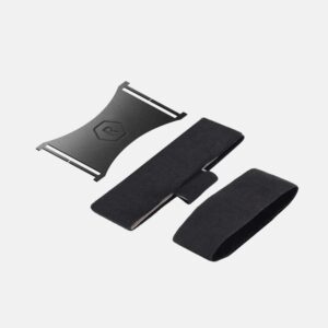 Cash Strap Plate Black Elastic