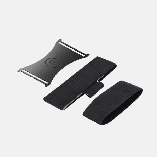Cash Strap Plate Black Elastic